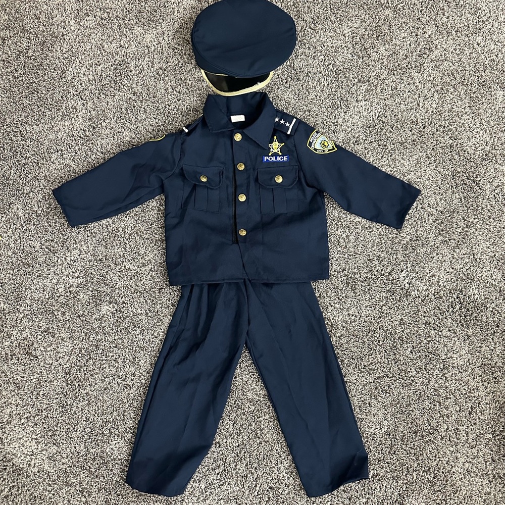 Police Uniform Costume (2T)